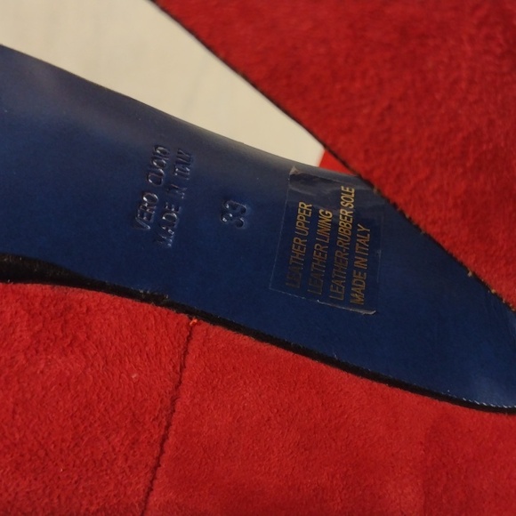 Latitude Femme made in Italy shoes women size 39 ( 8 ) Red color - Picture 8 of 10